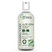 1 - CGG Cosmetics Aloe Vera Micellar Water Cleansing Toner,  300 ml  Normal to Dry/Sensitive Skin 