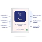 2 - ForMen Gut+ Pre-ProBiotics Fiber Formula,  10 sachets/pack  Unflavoured 