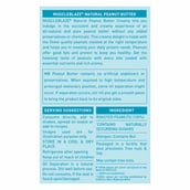 10 - MuscleBlaze Natural Peanut Butter Unsweetened,  1 kg  Super Smooth 