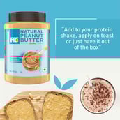 5 - MuscleBlaze Natural Peanut Butter Unsweetened,  1 kg  Super Smooth 