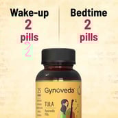 3 - Gynoveda TULA Ayurvedic Pills - Pack of 2,  120 tablet(s) 