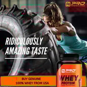 4 - Pro Nutrition & Fitness Whey Protein,  2.2 lb  Chocolate Brownie 