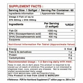 1 - Pharmgrade Omega 3X,  60 softgels 