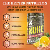 14 - Big Flex Nuke Pre Workout, 0.88 lb Orange + Bigflex Shaker 700 ml Free