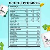 supplement - Big Muscles Hair Vitamins with DHT Blocker & Omega-3,  160 g  Pineapple 