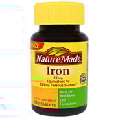 Nature Made Iron 65mg,  180 tablet(s) 