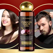 4 - Nirvasa Onion Hair Oil,  100 ml  for All Hair Types 