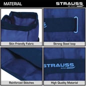 2 - Strauss Ankle Weight (Pair),  Blue  1 kg 