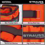 2 - Strauss Ankle Weight (Pair),  Orange  0.5 kg 