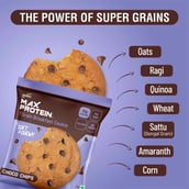 4 - RiteBite Max Protein Cookies,  6 Piece(s)/Pack  Choco Chips 