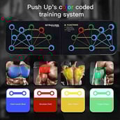 5 - Strauss Push Up Board&nbsp;,  Black  Free Size 