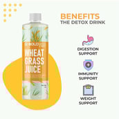 2 - Boldfit Wheatgrass Juice,  Unflavoured  1 L 