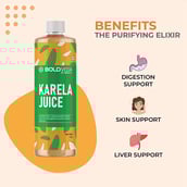 4 - Boldfit Karela Juice,  Unflavoured  1 L 