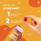 6 - Boldfit Daily Vitals, 60 gummies Strawberry