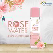 7 - Dr. Morepen Pure & Natural Rose Water,  120 ml  for All Types of Skin 