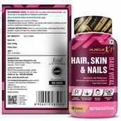 7 - MuscleXP Hair, Skin & Nails MultiVitamin,  60 tablet(s)  Unflavoured 