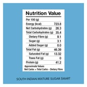 nutrition - Lo! Foods Sugar Smart South Indian Mixture - Diabetic Friendly,  Unflavoured  150 g 