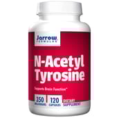 Jarrow Formulas N-Acetyl Tyrosine 350 mg,  120 capsules 