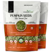 1 - NourishVitals Pumpkin Raw Unroasted Seeds,  Unflavoured (Pack of 2)  200 g 