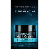 4 - Ustraa Night Cream,  50 g  De-tan and Anti-aging 