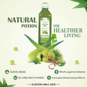 1 - Jeevan Ras Aloevera Amla Juice,  0.5 L  Unflavoured Pack of 3 