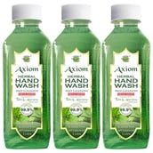 Axiom Herbal Hand Wash,  Tulsi & Aloevera  1 L  99.9% Germs Protection Pack of 3 