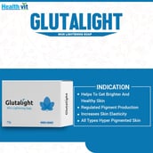 3 - Glutalight Skin Lightening Soap,  75 g  Reduce Freckles 