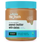 1 - The Whole Truth Peanut Butter with Dates,  325 g  Crunchy 