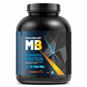 5 - MuscleBlaze Beginner's Protein OP, 4.4 lb Chocolate