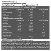 supplement - Big Flex Essential Pre Workout,  0.88 lb  Orange 