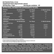 supplement - Big Flex Essential BCAA Energy,  1.1 lb  62 Servings  Lychee 