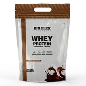 1 - Big Flex Essential Whey Protein Concentrate & Isolate,  4.4 lb  Cream & Cookies 