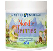 Nordic Naturals Nordic Berries, 120 gummies Citrus