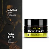 5 - Ustraa De Tan Cream,  50 g  for Men 