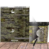 2 - Big Flex LMG(Light Machine Gun) Lean Mass Gainer,  6.6 lb  Thick Rich Chocolate + Pharmgrade Healthy Living Boron 60 Tabs Free 