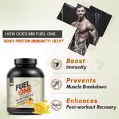 9 - MB Fuel One Whey Protein Immunity+ OP,  4.4 lb  Mango 