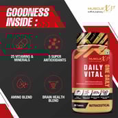 5 - MuscleXP Daily Vital Multi Vitamin,  60 tablet(s)  Unflavoured (Pack of 3) 
