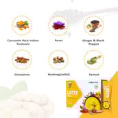 5 - Zeon Zeotum Latte,  Curcumin and Kesar  30 sachets/pack 