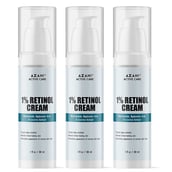 1 - Azani Active Care 1% Retinol Cream,  30 ml  for All Skin Types (Pack of 3) 