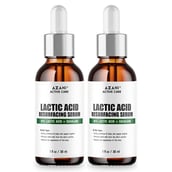 1 - Azani Active Care Lactic Acid Resurfacing Serum,  30 ml  for All Skin Types (Pack of 2) 