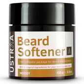 1 - Ustraa Beard Softener Woody,  100 g  for Healthy Growth 