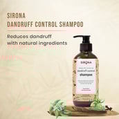 3 - Sirona Dandruff Control Shampoo,  300 ml  for All Type Hair 