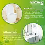 4 - BodyGuard Multiprotect Disinfectant Spray,  Fruity Floral  300 ml  Kills 99.9% of Germs 