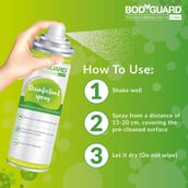 7 - BodyGuard Multiprotect Disinfectant Spray,  Fruity Floral  100 ml  Kills 99.9% of Germs 