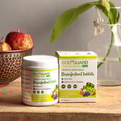 9 - BodyGuard Fruits and Vegetables Disinfectant Tablets,  Fragrance Free  50 tablet(s)  Kills 99.9% of Germs 