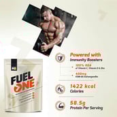 1 - MB Fuel One Mass Gainer Immunity + OP, 1.6 lb Chocolate
