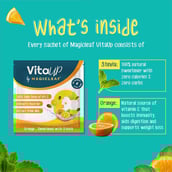 3 - Magicleaf Vitaup,  30 sachets/pack  Orange 