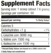 Ultimate Nutrition BCAA Powder,  1 lb  60 Servings  Fruit Punch 