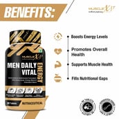 5 - MuscleXP Men Daily Vital Energy, 60 tablet(s) Unflavoured