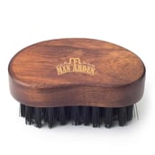 9 - Man Arden Beard Brush with Leather Pouch,  1 Piece(s)/Pack  for All Types of Beard 